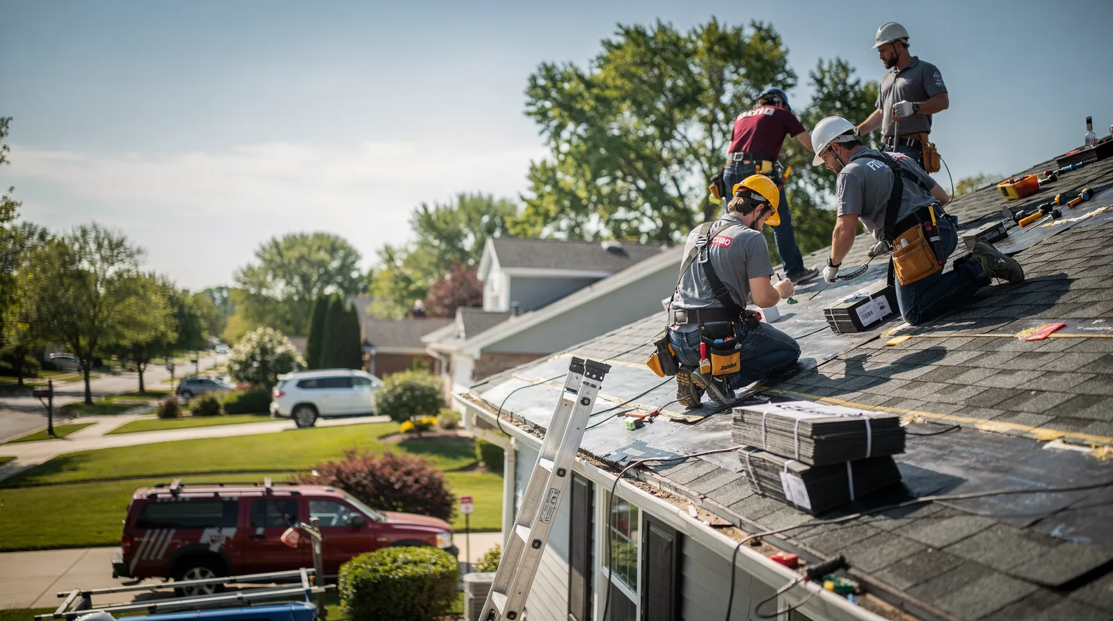 Roof Repair in Wyoming, IL around you